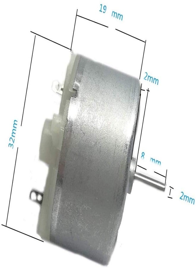 jing DC 3-12V 2700RPM DC Motor 32mm Diameter for RC Hobby Aircraft RF-500TB-12560 - Image 2